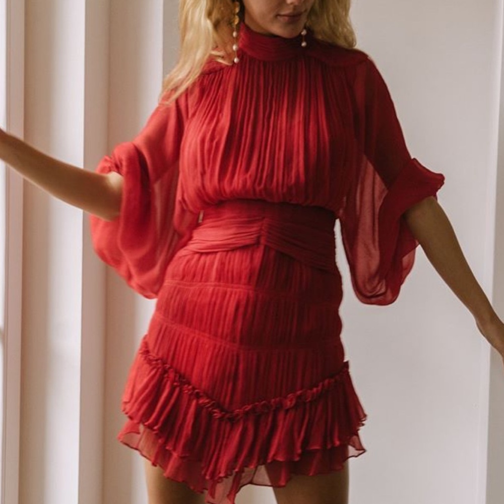 Shona Joy Chiffon Dress